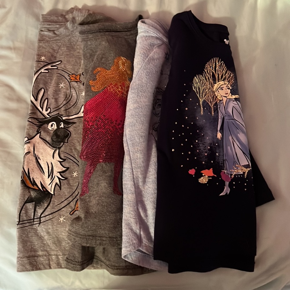 Toddler FROZEN shirt lot